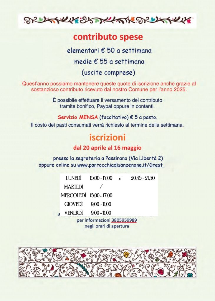 2026 GREST 07 Informazioni ritardo