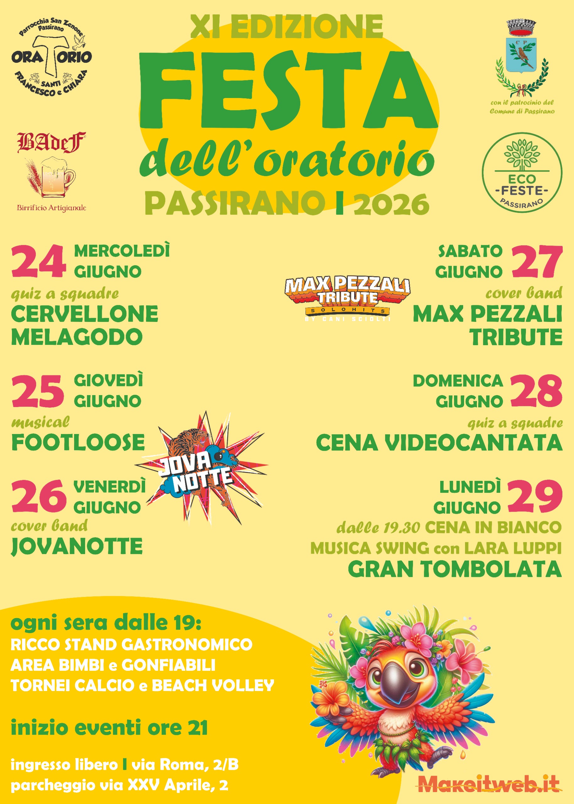 2026 Passirano Festa dell’Oratorio